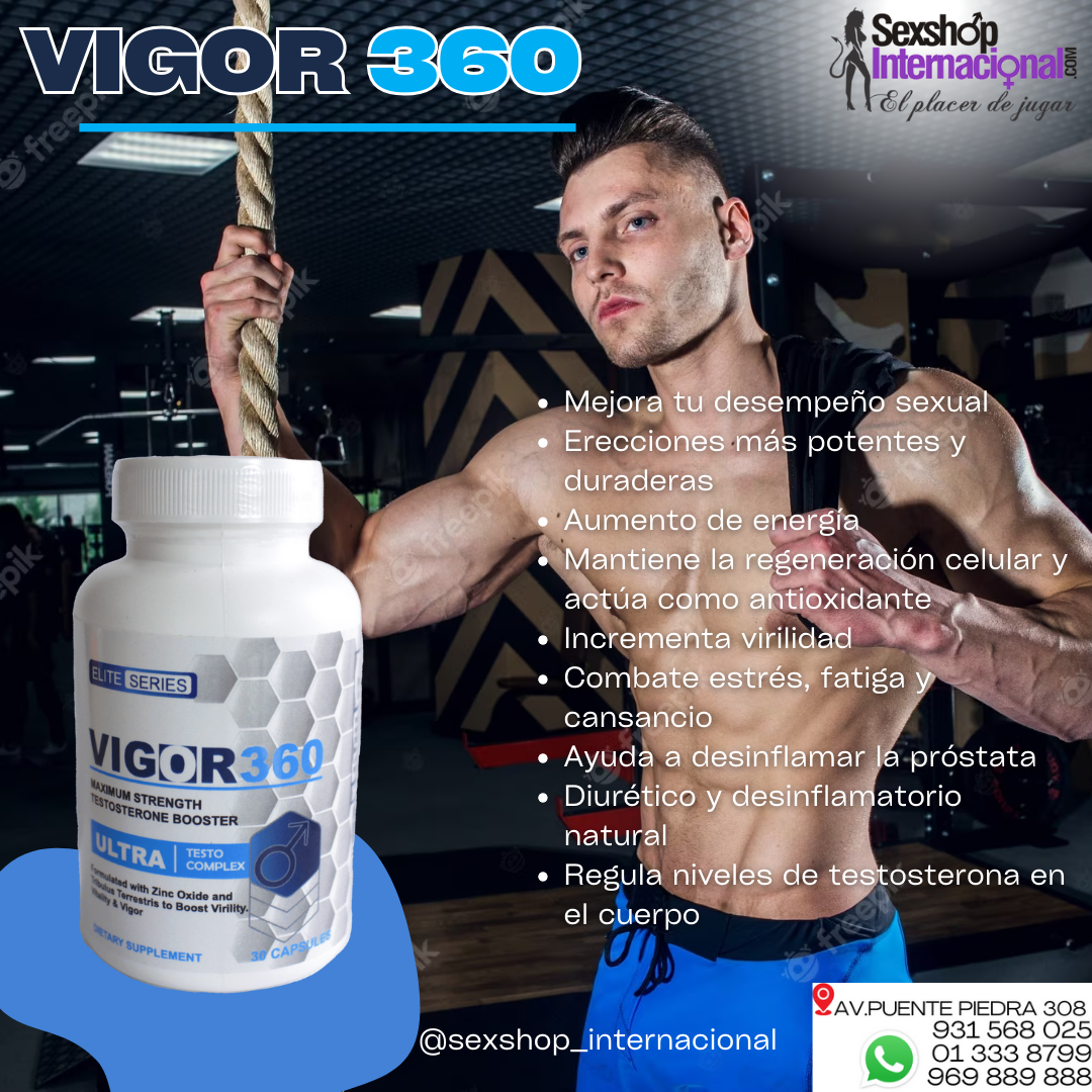 VIGOR360 ORIGINAL USA-PILDORA POTENCIADORAMAS DURACIÓN Y VIRILIDAD 931568025